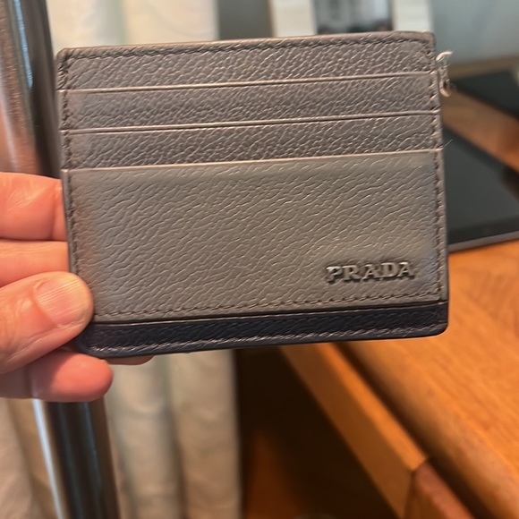 Prada Other - Leather card holder. Used for a few months.